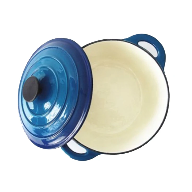 Cookware Cast Iron Casserole for Soup Cooking Pots Cast Iron Enamel Cast Iron Saute Pan with Lid