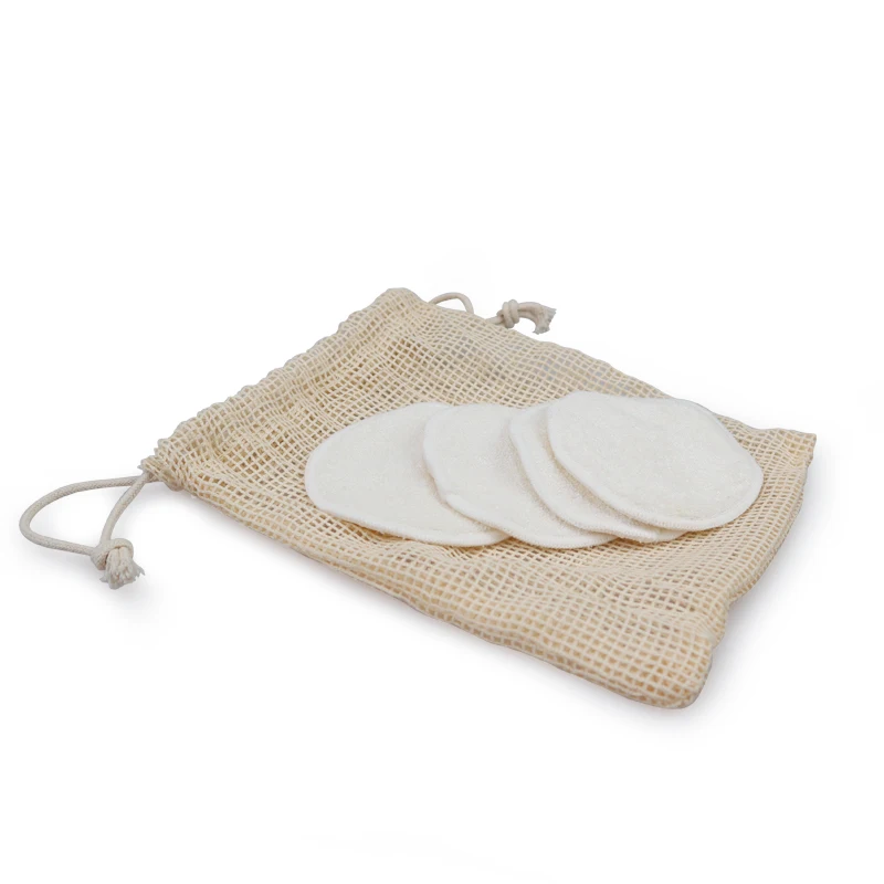 GOTS Make up Eco Organic Cotton Makeup Remover Pads