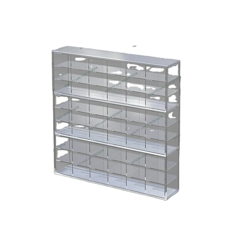 Hot sales shopping mall display racks retail store handmade model display stands customized acrylic racks