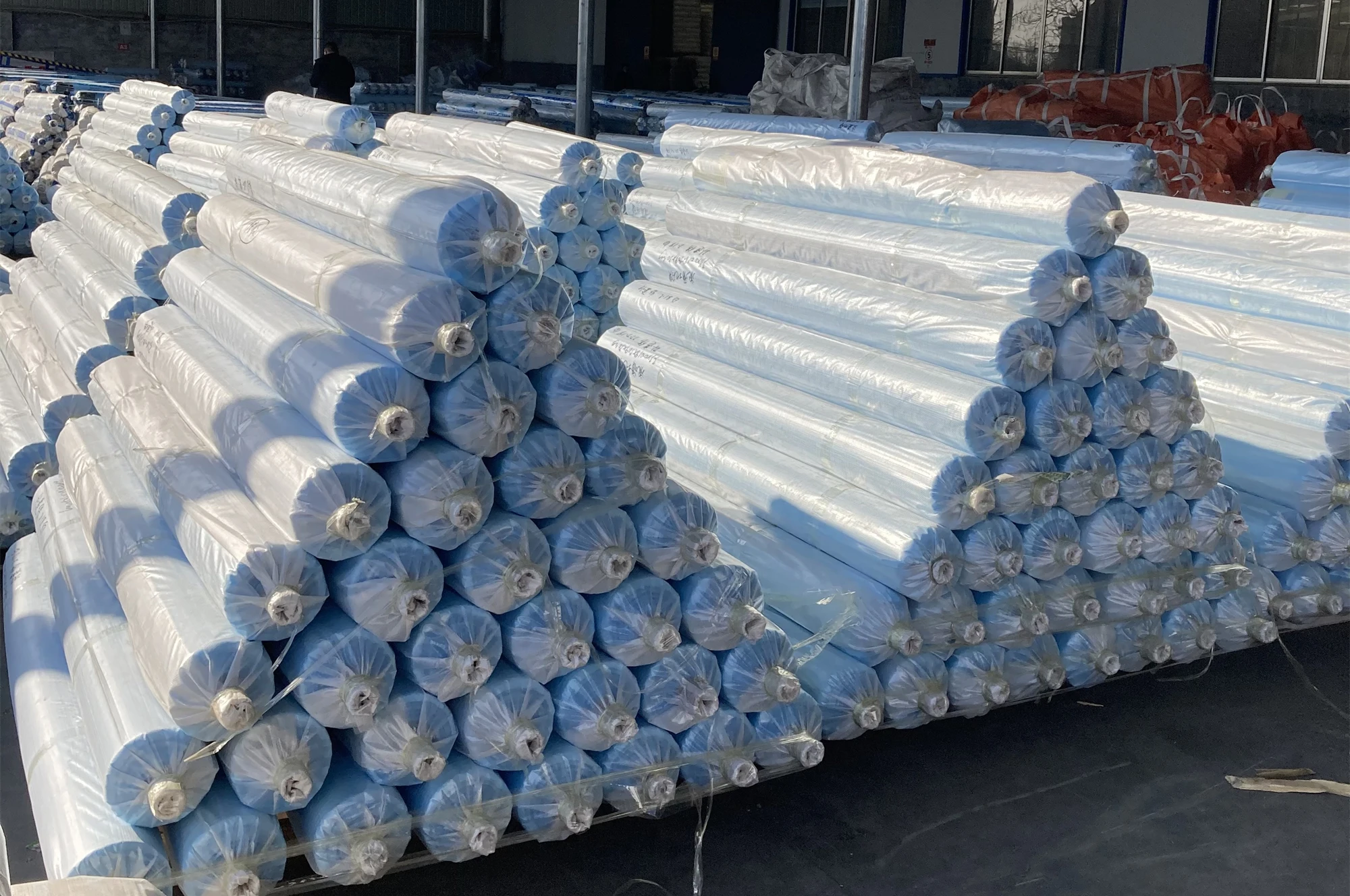 Greenhouse Film Clear Greenhouse Cover UV Resistant Covering Plastic Sheeting Anti-drip Plastic Film Polyethylene Cover