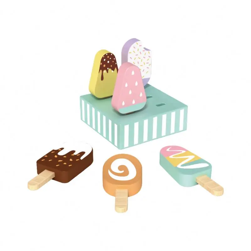 Educational Toys Food Games Pretend Play Wooden Kitchen Set Toy Pizza Parlor Pretend Play Set Pizza Kit Toy