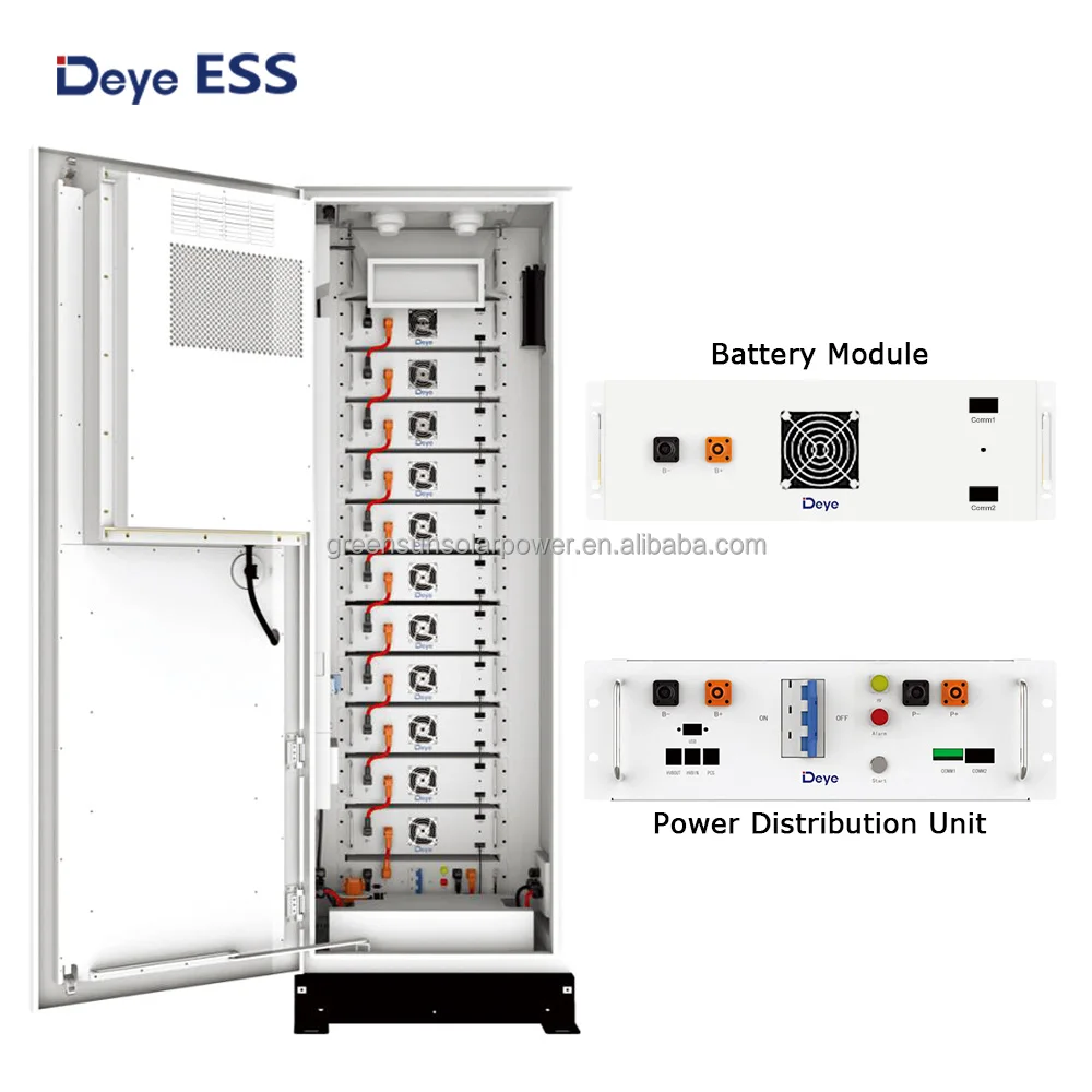 Deye ESS GE-F60 100Ah HV Battery Best Solar Energy Storage LiFePO4 Lithium Ion Battery Rack Deye 10 Years Warranty