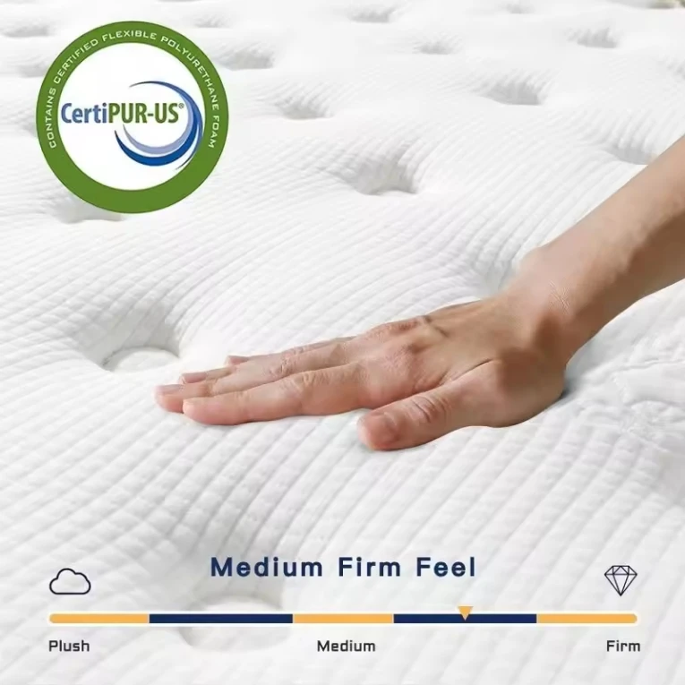 Europe Top Compressed Mattress Pocket Spring Queen Factory King Mattresses In A Box Fr Standard Foam Encase Bed