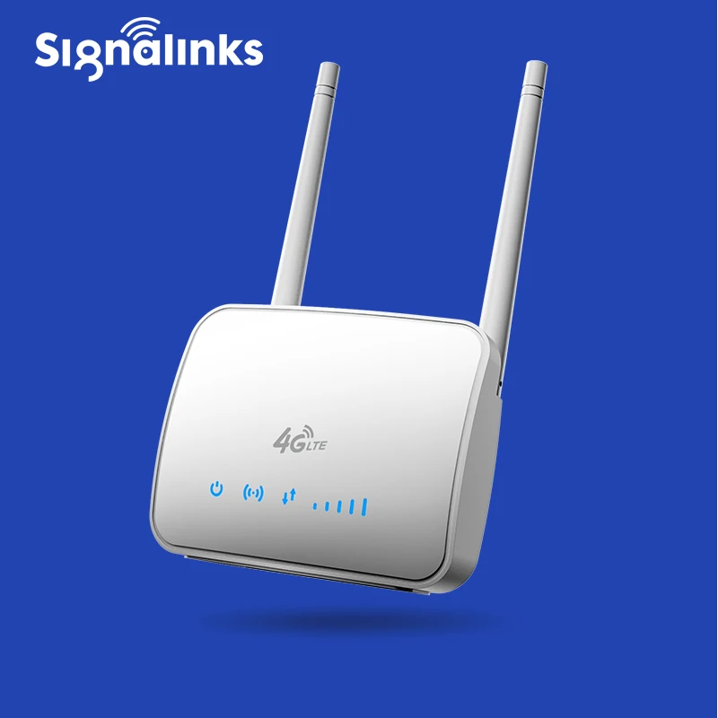 Signalinks New arrival High Speed 4G Lte Unlocked Sim Card  Wifi Portable Hotspot With Wan Lan Port