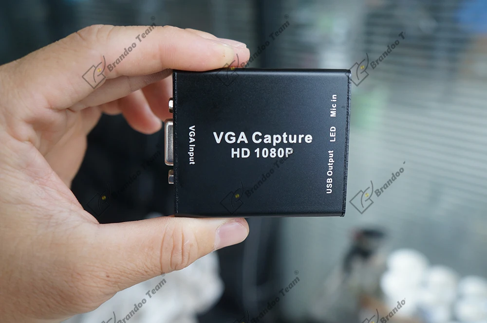 VGA к USB Capture UVC/UAC Standard OBS/система