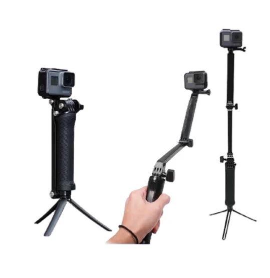Wholesale Foldable 3 in 1 Anti-shake Camera Selfie Stick Tripod