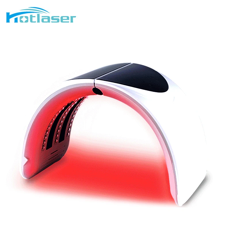 Складной светодиодный свет для терапии лица Синий Красный Инфракрасный свет PDT фототерапия устройство для красоты