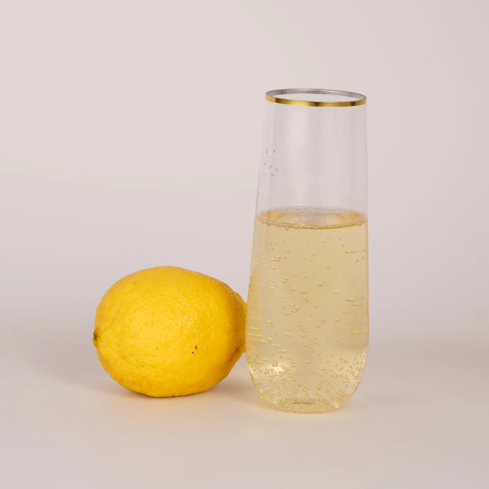 plastic drinking glass disposable wine glasses gold rimmed unbreak wine glasses plastic champagne glass gold rim for cold drinks