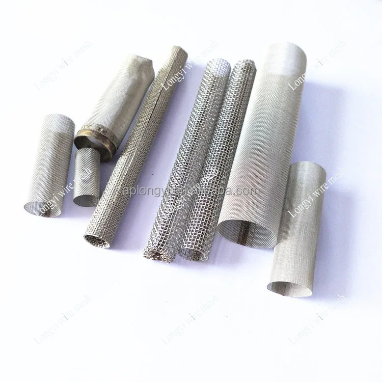 Filter screen tube 50 60 80 100 150 200 micron 304 stainless steel round filter mesh tube