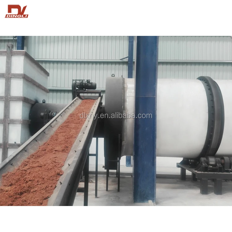 Good Quality Cocopeat Rotary Dryer Machine from China