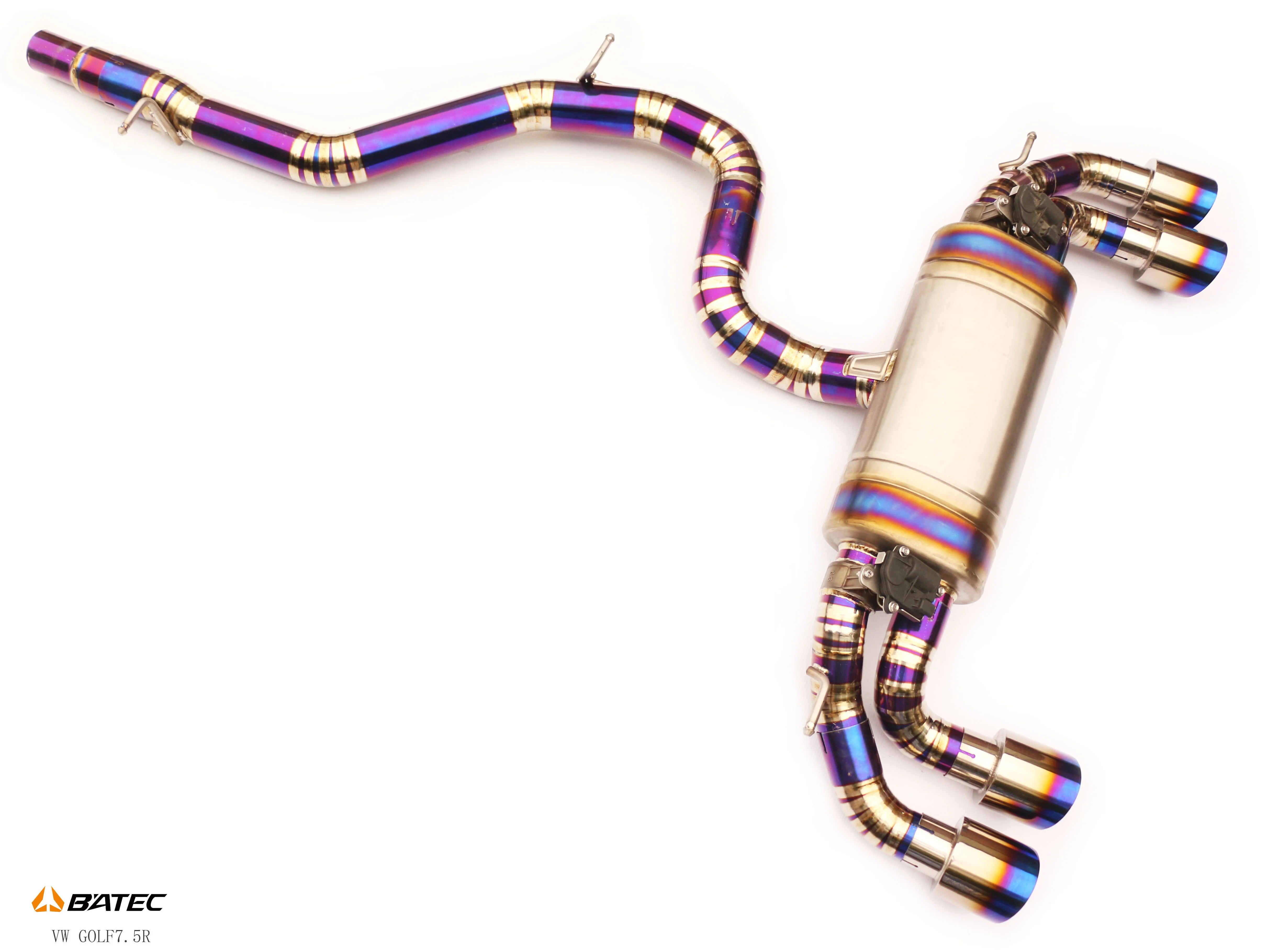 Высокопроизводительная выхлопная система Catback с глушителем для VW GOLF 7R