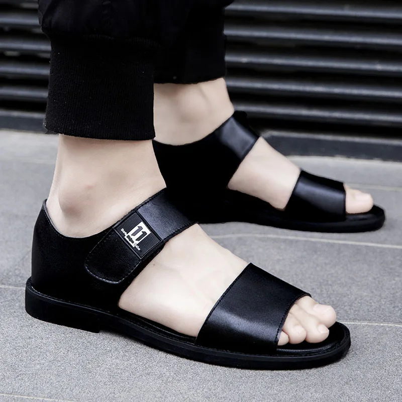 custom high quality size 38-45 Popular breathable beach sandals for men