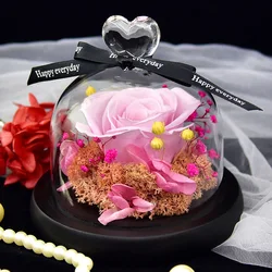 wholesale preserved flower eternal rose dried artificial flowers good price eternal flower gift