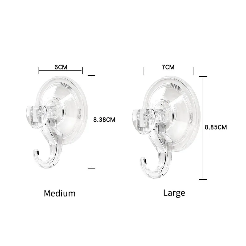 
Extra strong vacuum no tools required holder suction cup kitchen sucker hook 