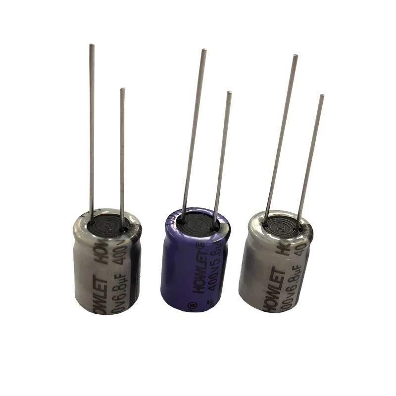 Конденсаторы HOWLET 3000 ~ 6000 часов 50 в 2 мкФ сделано Китае конденсатор алюминиевый электролитический