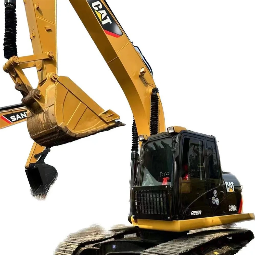 Лидер продаж гусеничный экскаватор CAT 320 20 тонн 336D в Шанхае распродажа
