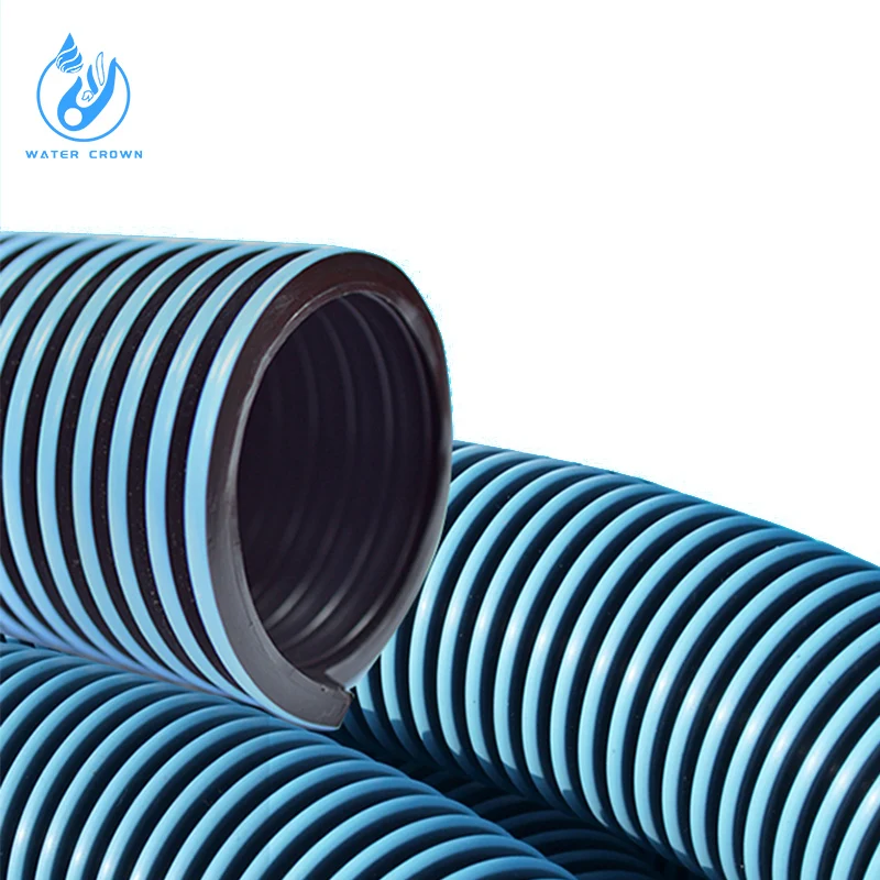 Water Crown High Quality  Flexible Swimming Pool Suction Hose Cleaning Vacuum Hose 9/12/15/30m