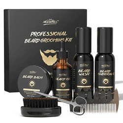 Фирменная торговая марка, мужской органический бальзам для роста бороды, набор для ухода за бородой