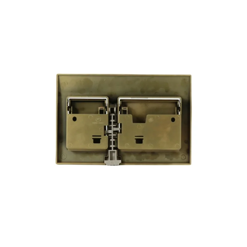Customized push buttons flush plate chrome in wall cistern flush plate toilet flush plate copper