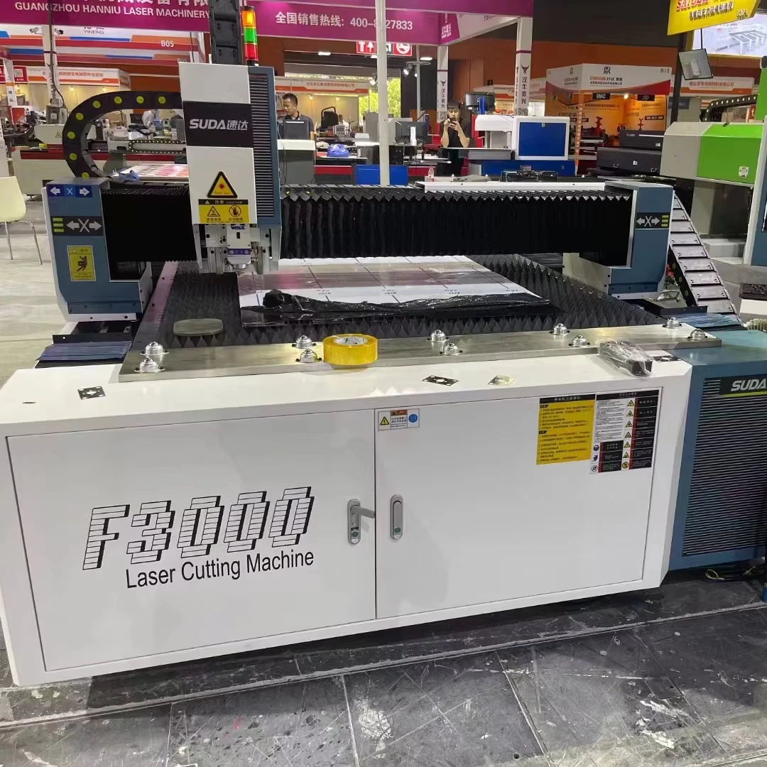 Suda Cheap 3000w 6000w Fiber Laser Metal Cutting Machine Price Sheet Metal Laser Cutter For Copper Carbon Stainless Steel Metal