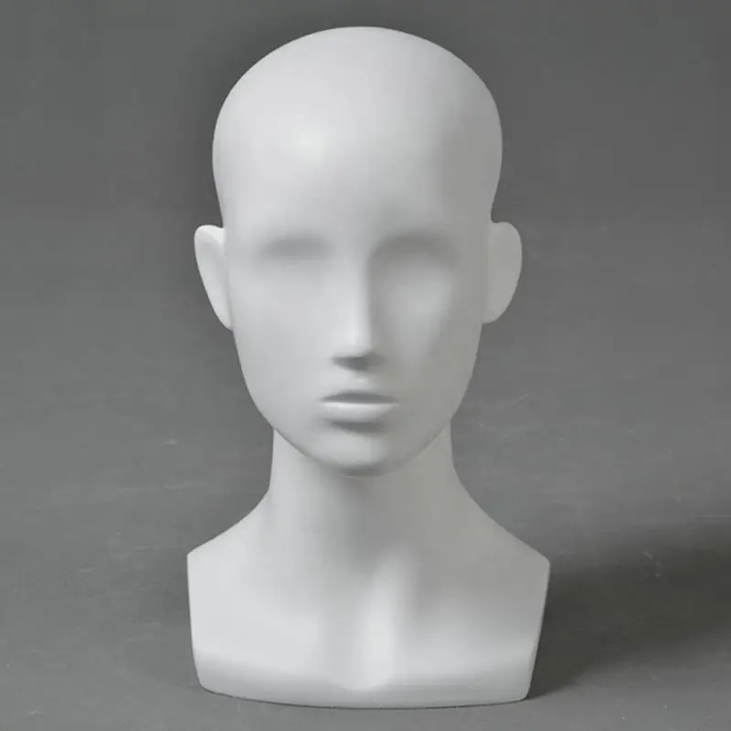 Exquisite fiberglass mannequin head for display sunglasses