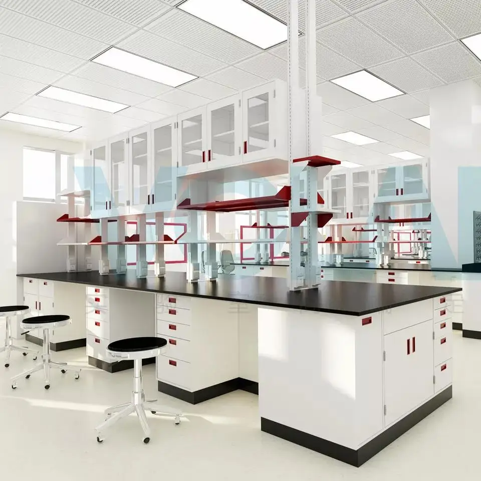 Chemistry Laboratory Table Lab Furniture Island Table Work Bench