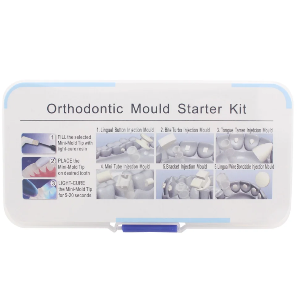 Dental Mini Orthodontic Quick Built Accessories Tool injection Mould Starter Kit