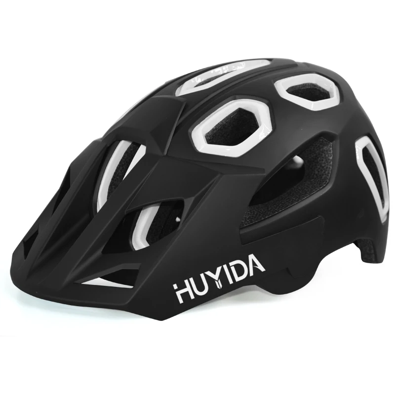 Dirt Bike Helmet Unisex Riding Sports Downhill MTB Bike Helmet Adult Cross Cycling Mountain Bicycle Helmet for Women by HUYIDA