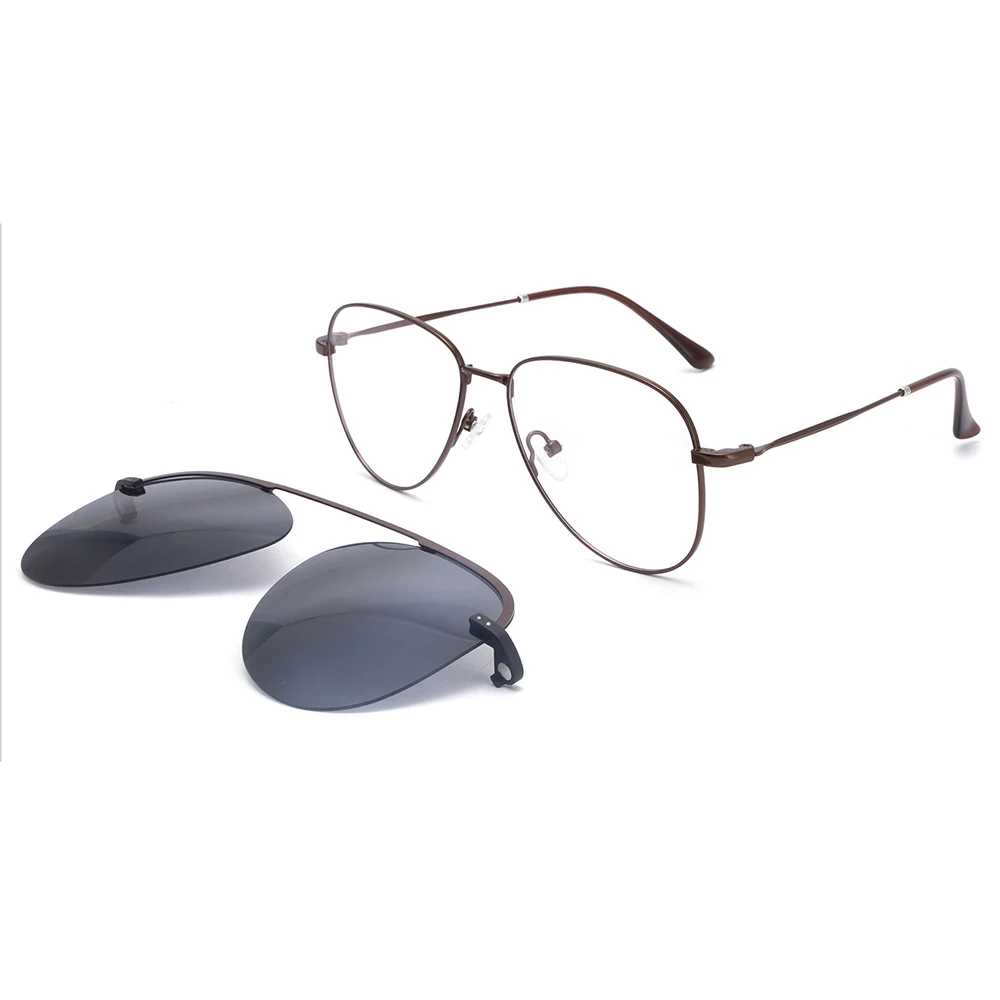 RY1025 New Arrivals Optical Frames Eyewear Sun Glasses Magnetic Clip on Sunglasses