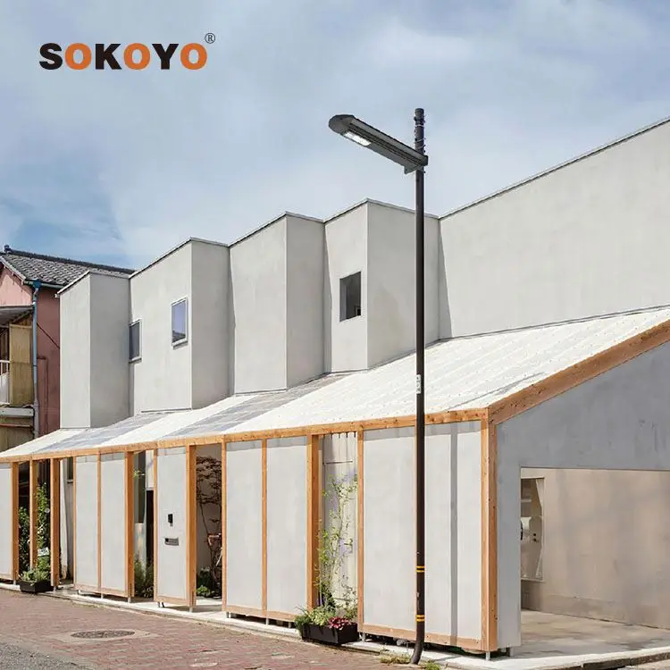 SOKOYO Renewable Energy Saving Solar Street Light High Quality 10w Integrated Led Solar Street Lamp For Road Street Lights