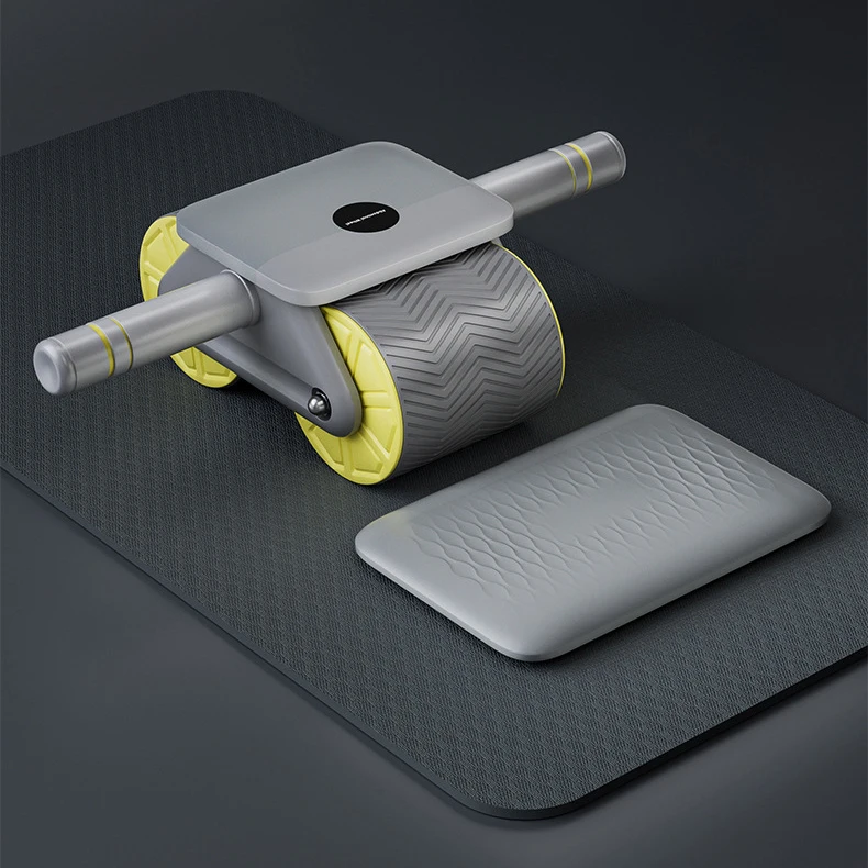 Huojin Fitness Custom Logo Abs Abdominal Counting Ab Wheel Roller Set