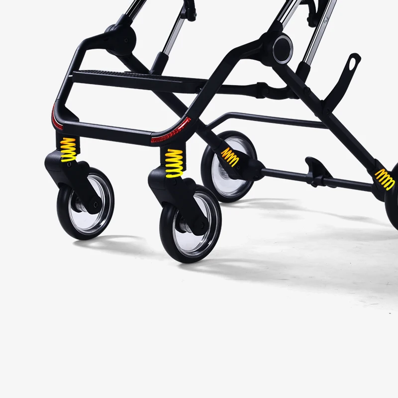 
Pet Motor Bike Oxford Baby Umbrella Pedal Brake Stroller 