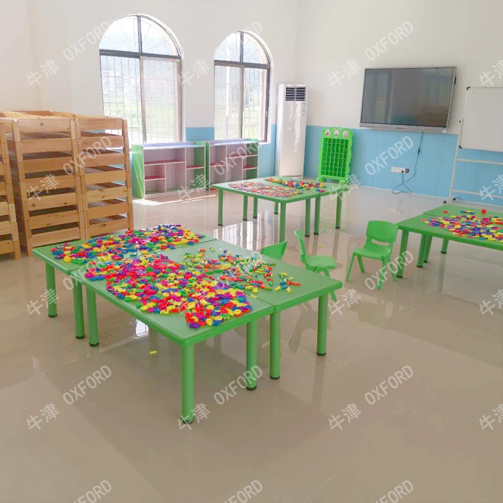 Мебель для детского сада, пластиковый стол и стул