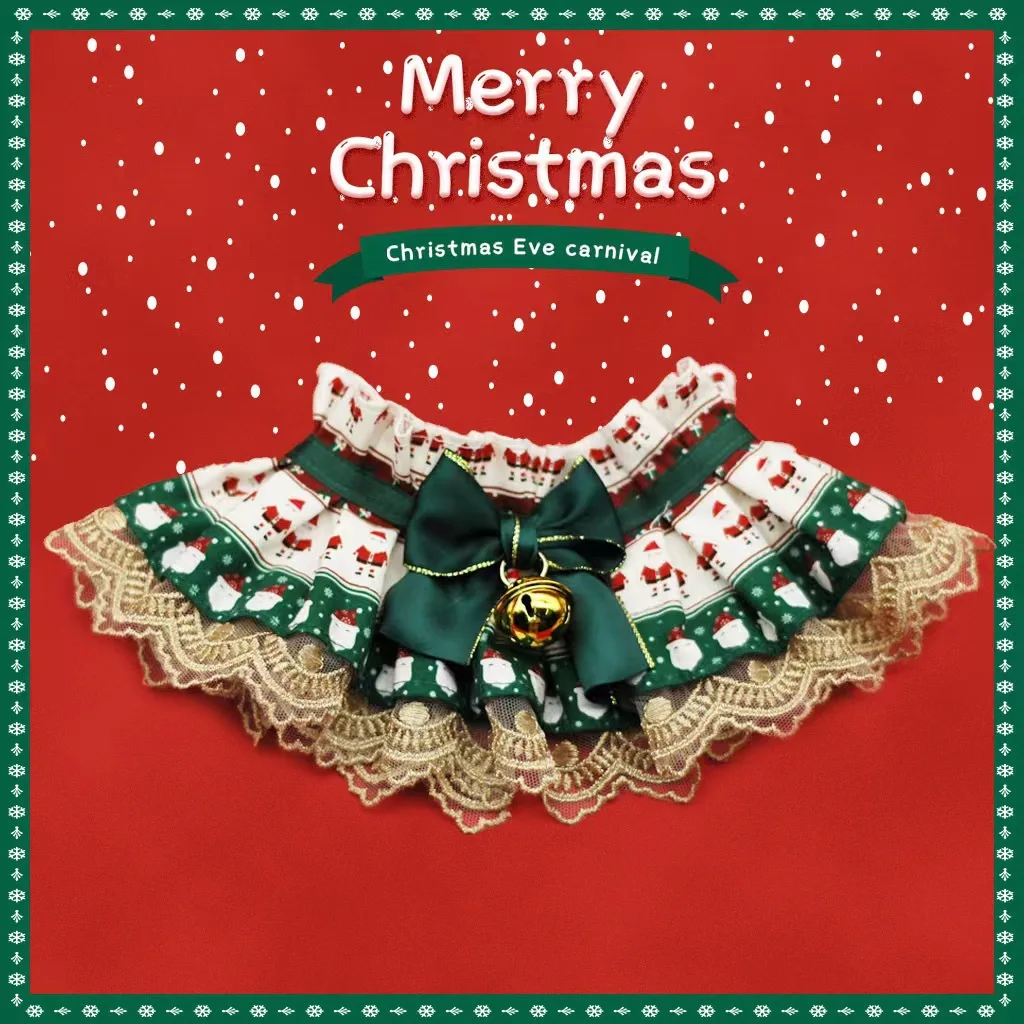 Christmas Pet Bandana Scarf Custom Dog Christmas Bandanas