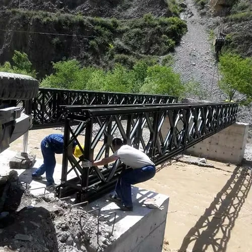 Низкая цена китайский производитель промышленный стиль ферменный мост Bailey Bridge