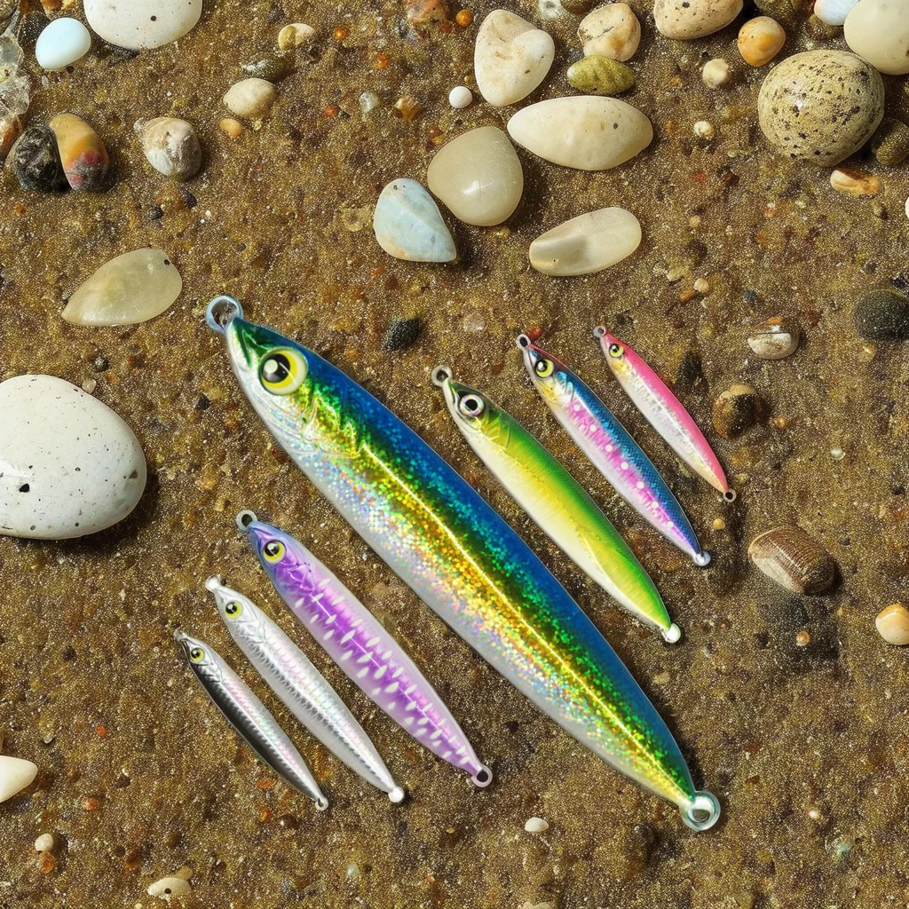 JIGGINGSOUL-RTS 200g 3D Printed Metal Jig Lure Long Flash Slow Fast Sinking Needle Saltwater Shark Fishing Major Vertical Craft