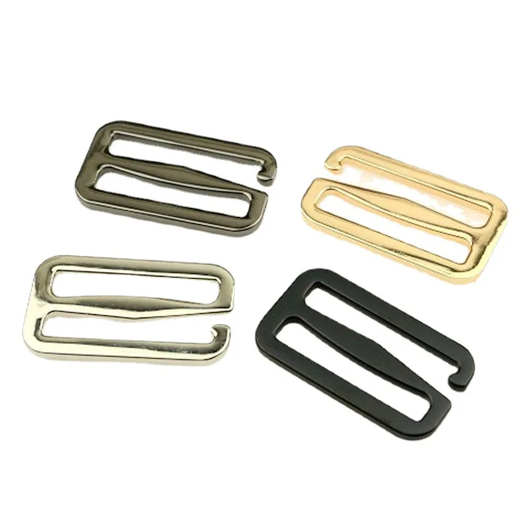 20mm/26mm/32mm/38mm Zinc Alloy Flat G Hook Webbing Buckles Adjusters Bag Backpack Luggage Hardware