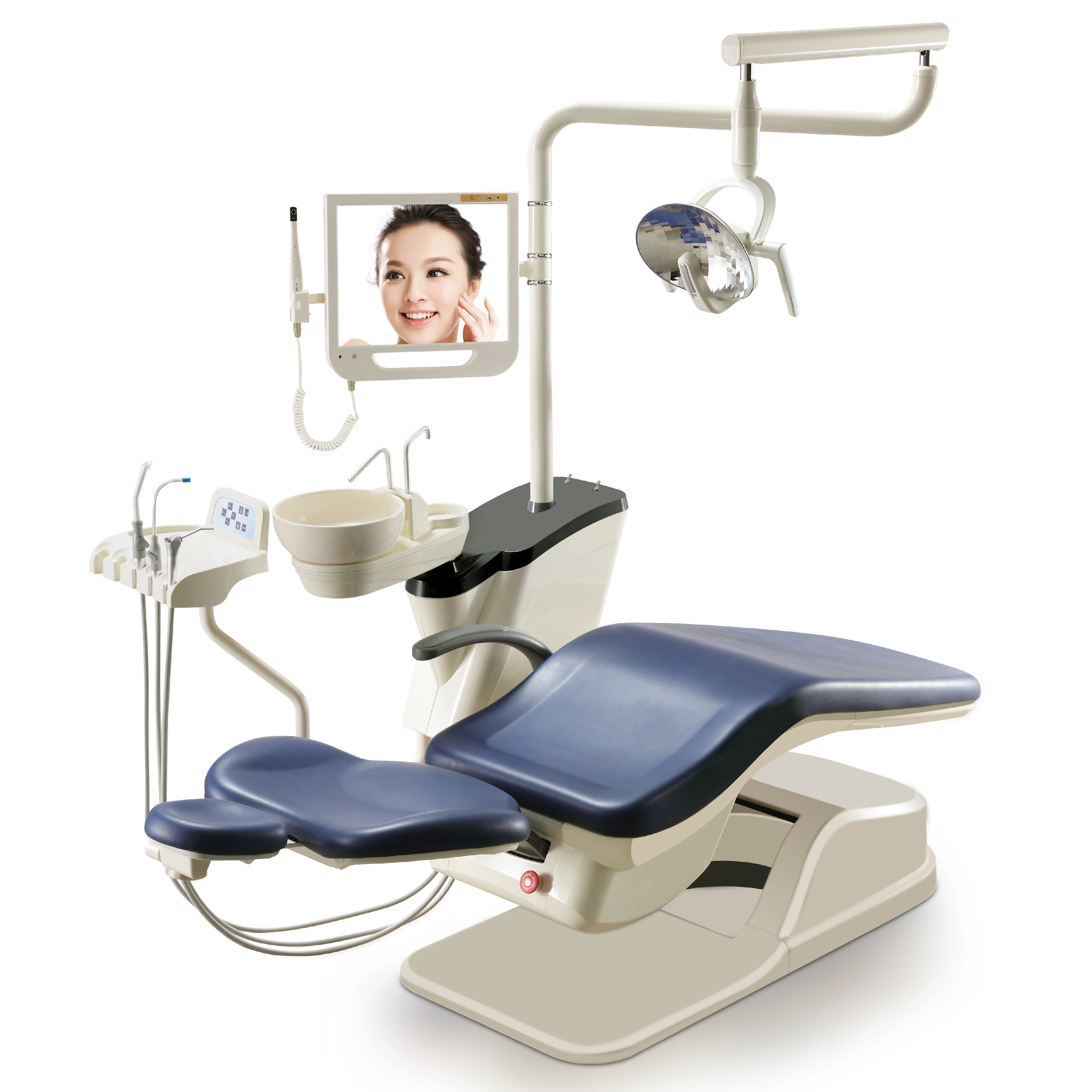 medical dental chair FN-DU1 China factory New design leather unique luxury multifunctioinal dental chair