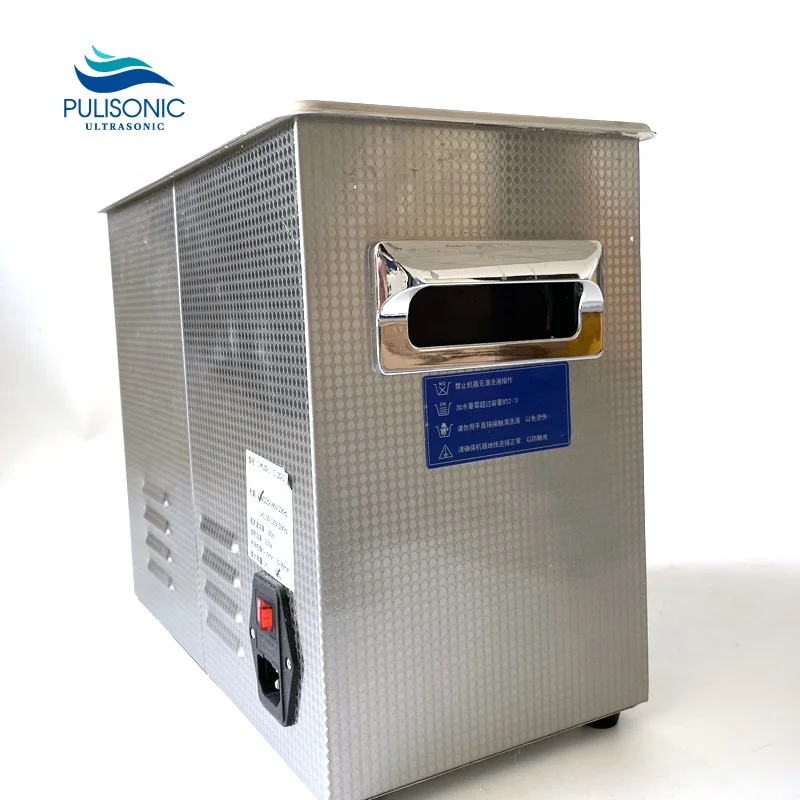 6L Table Ultrasonic Transducer Cleaner Bath With Timer/Heater Used For Washing Medical Instrument Parts