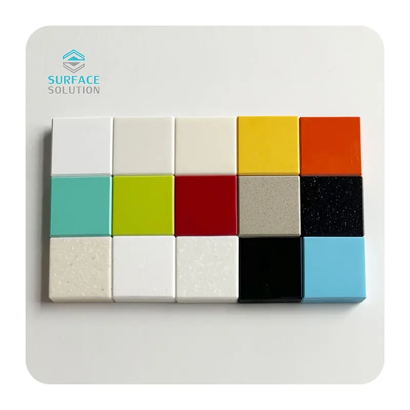 100% Acrylic Solid Surface 6-30mm LG Solid Surface Marble Sheet for Kitchen Top and Vanity Top