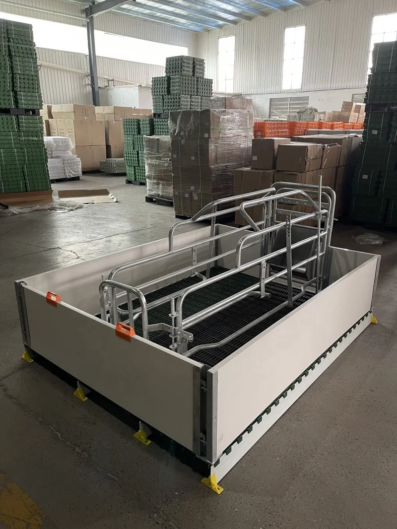 hot dipped Farrowing Crates with PVC fence crate for Pig raising equipment