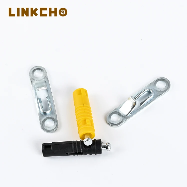Furniture Fitting Mini Fix Invisible Connectors for Wood Plastic Cabinet Connector Cabinet Fitting Hidden Furniture Connector