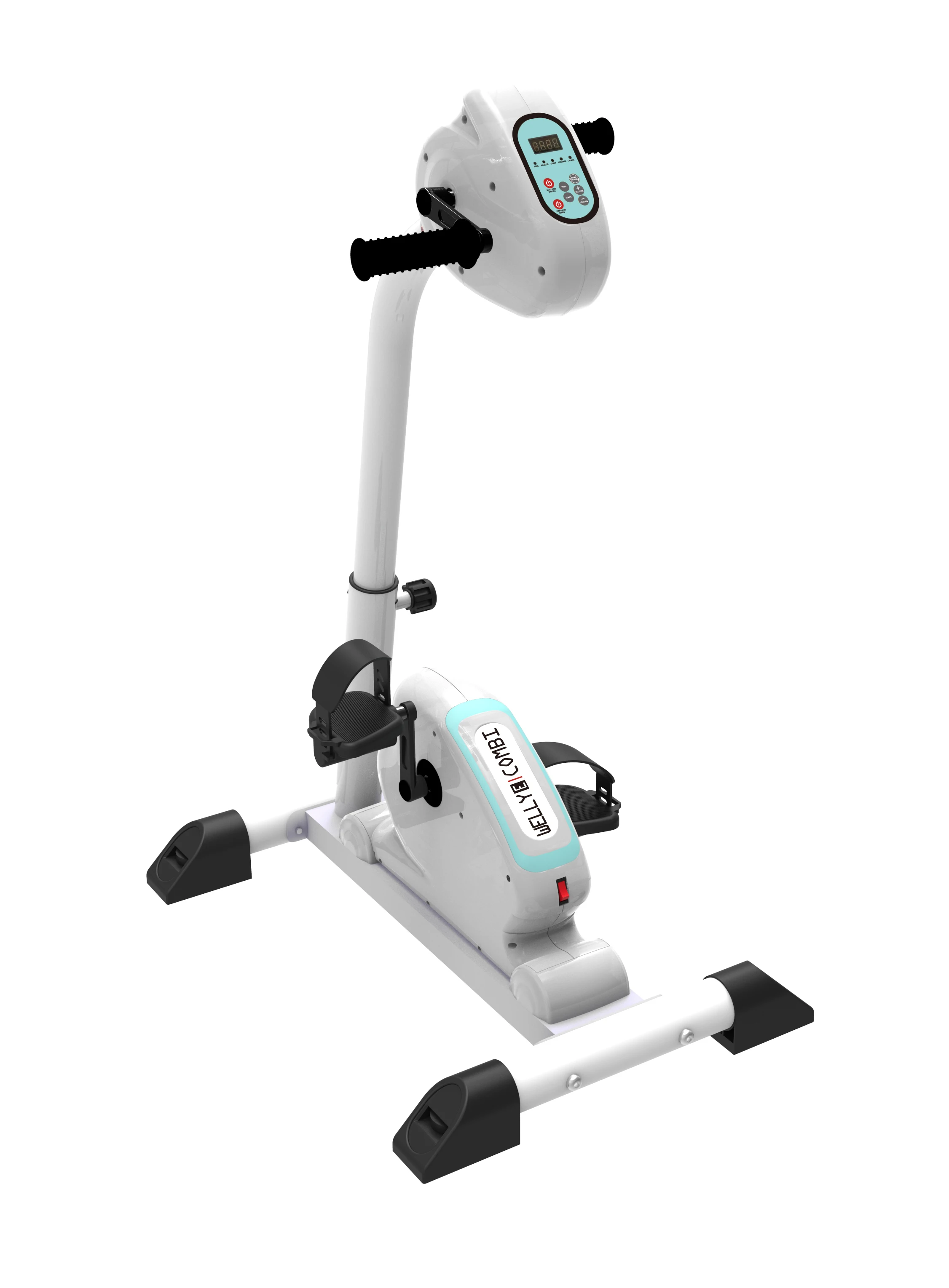 Portable Magnetic Exercise Bike Pedal Exerciser Home Use Rehabilitation Feature
