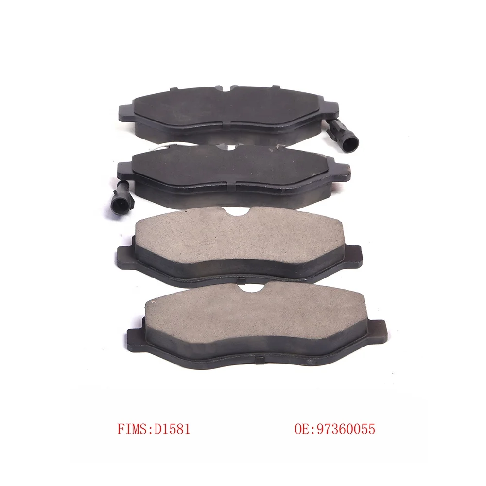 DYKL 97360055 high quality lower dust Auto Parts ceramic Brake Pad for IVECO POWER DAILY II 2007-