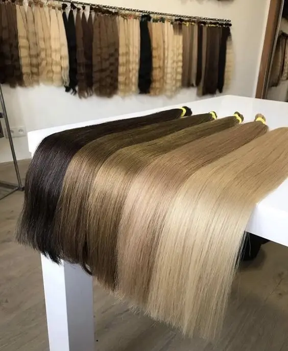 Необработанные индийские волосы Remy выровненные двойные натянутые лента в i-образном конце u-образный зажим для наращивания волос 100% человеческие
