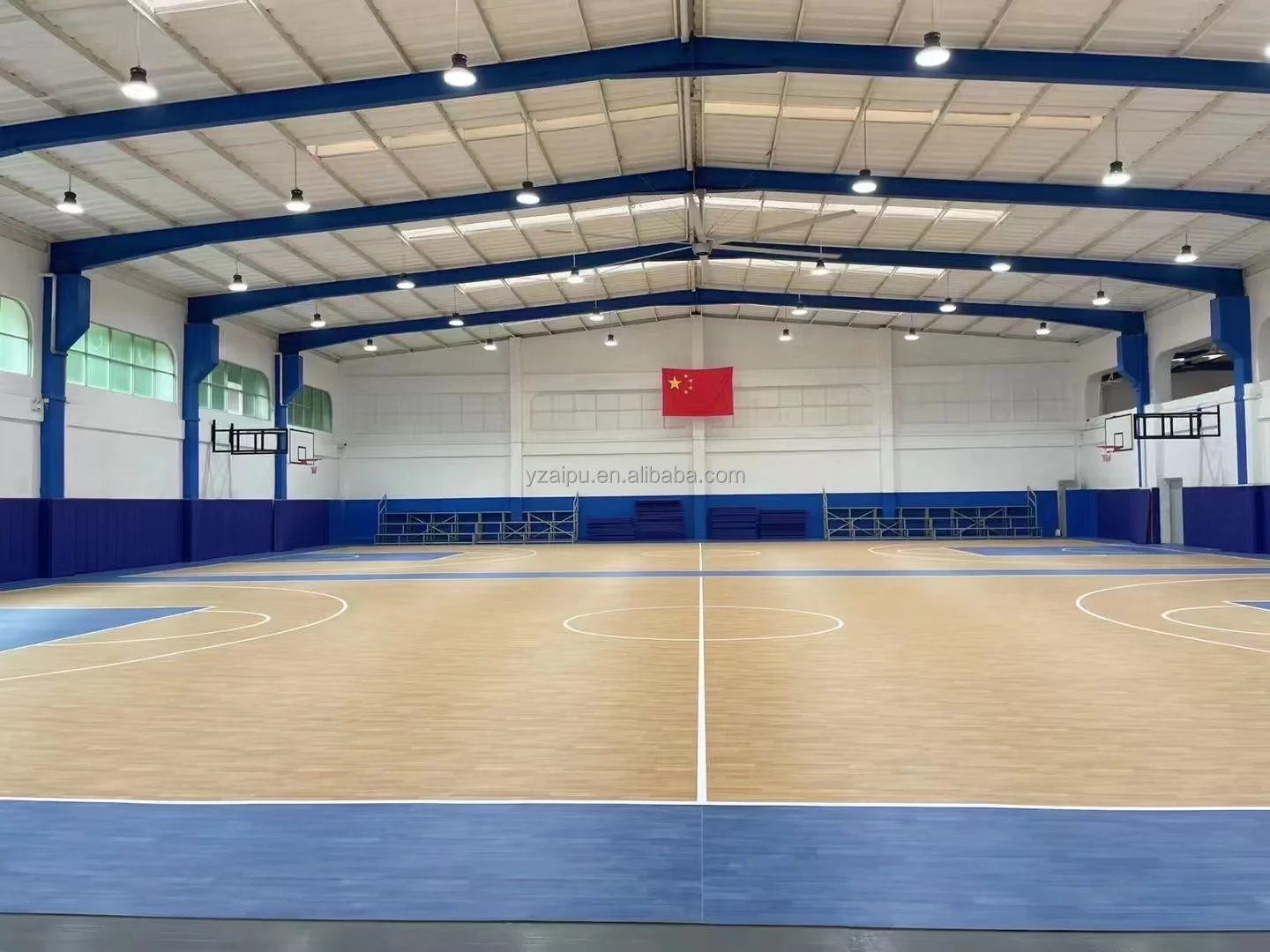 3000mm 400w Low Noise Supermarket   Hvls Ceiling Fan