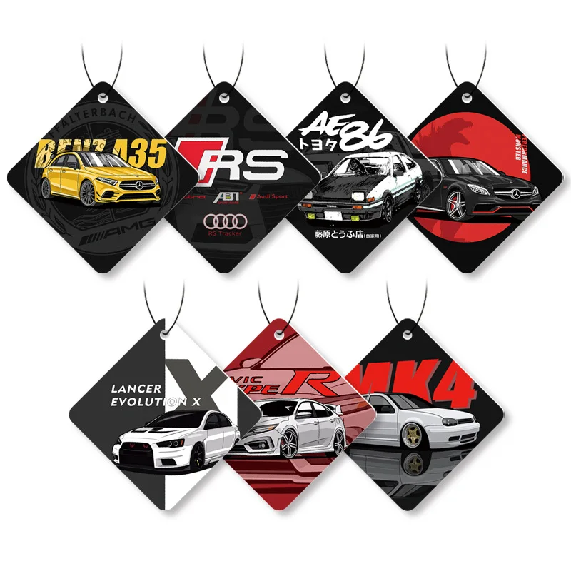 custom air freshener car hanging paper card car air freshener car home long lasting fragrance