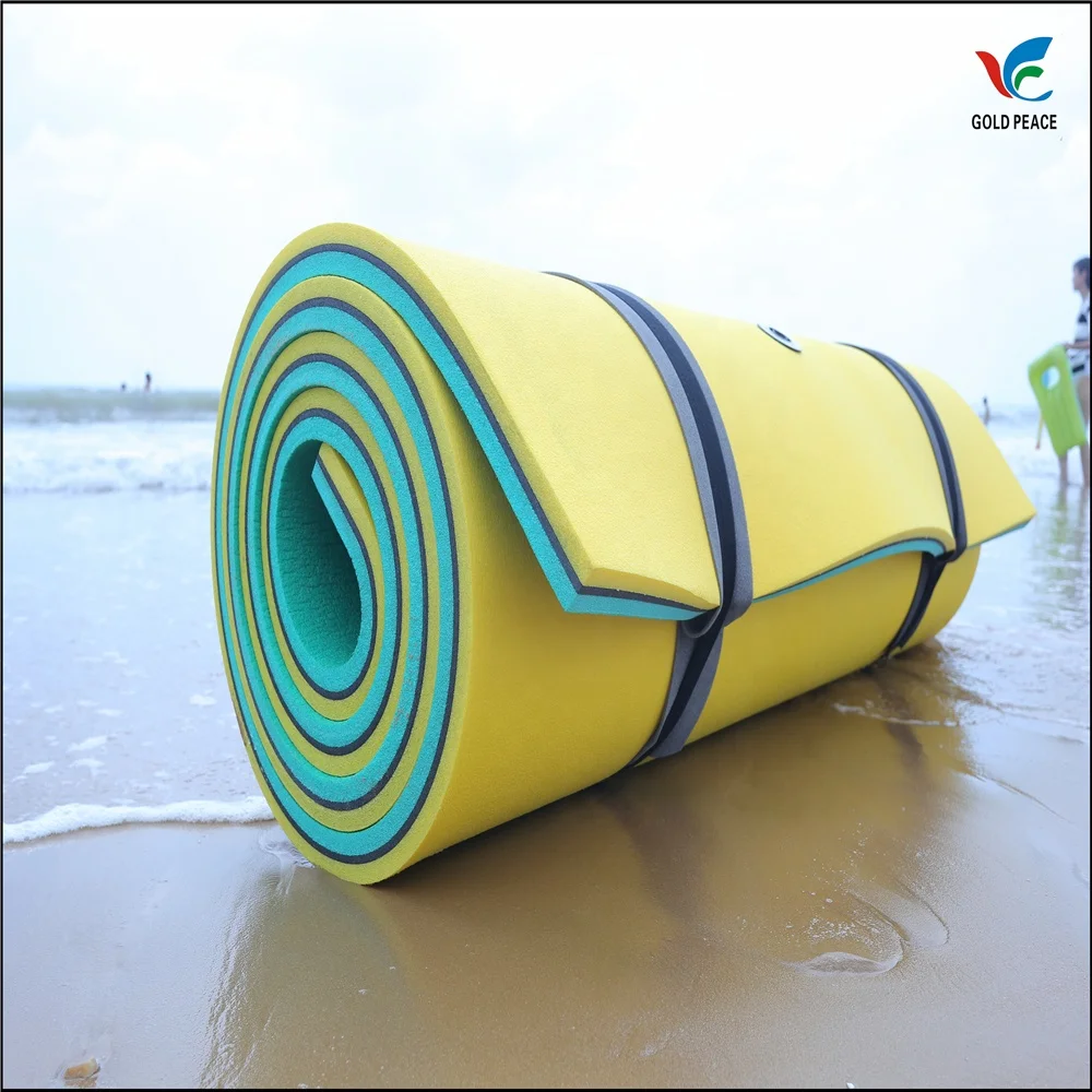 Water Mat XPE foam Material 3 Layer Water Floating Mat