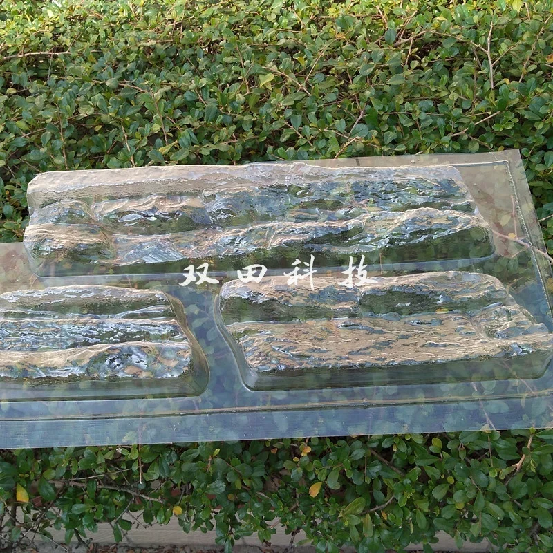 Factory-supplied Vacuum Formed Plastic 3D Formwork Panel For Making Cement Wall or Floor Tile Template Recyclable &  Economical