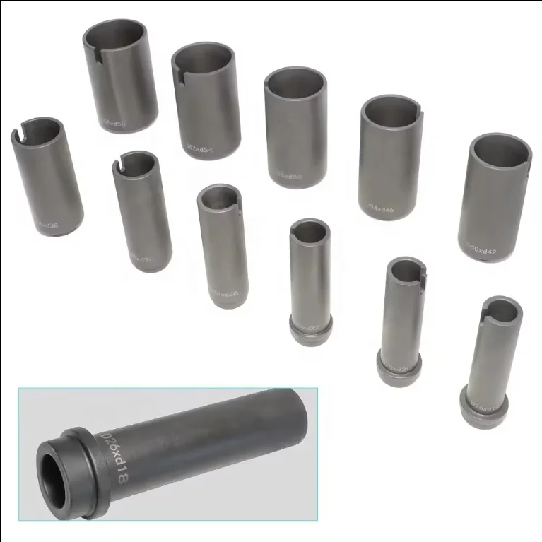 50pcs Pneumatic Bushing Removal Tool 18T HCB Hydraulic Sleeve Disassembly Auto Tool Set for Mercedes Benz BMW Audi Rubber Sleeve